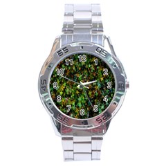 Star Abstract Advent Christmas Stainless Steel Analogue Watch by Sapixe