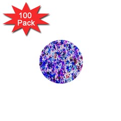 Star Abstract Advent Christmas 1  Mini Buttons (100 Pack) 