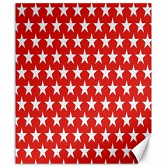 Star Christmas Advent Structure Canvas 20  x 24  