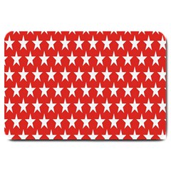 Star Christmas Advent Structure Large Doormat 