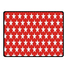 Star Christmas Advent Structure Fleece Blanket (Small)