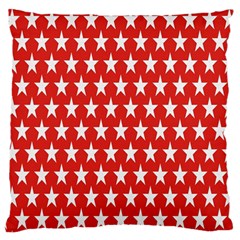 Star Christmas Advent Structure Standard Flano Cushion Case (Two Sides)