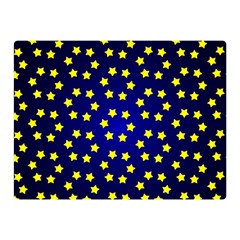 Star Christmas Red Yellow Double Sided Flano Blanket (mini) 
