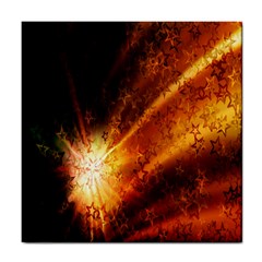 Star Sky Graphic Night Background Tile Coasters