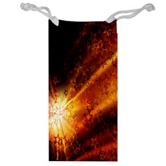 Star Sky Graphic Night Background Jewelry Bag