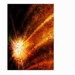 Star Sky Graphic Night Background Large Garden Flag (Two Sides)