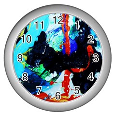 Roundway Ticket 8 Wall Clocks (silver) 