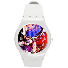 Balboa   Islnd On A Sand 7 Round Plastic Sport Watch (m) by bestdesignintheworld