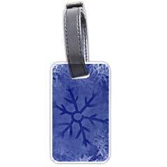 Winter Hardest Frost Cold Luggage Tags (one Side)  by Sapixe