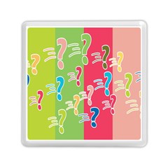 Question Mark Problems Clouds Memory Card Reader (square) 