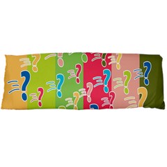 Question Mark Problems Clouds Body Pillow Case Dakimakura (two Sides)