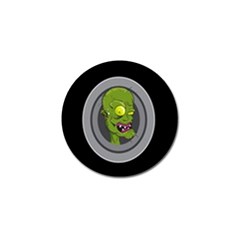 Zombie Pictured Illustration Golf Ball Marker (10 Pack)