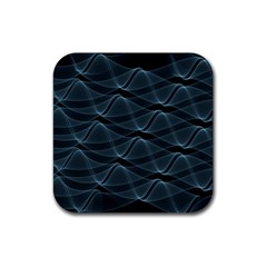 Desktop Pattern Vector Design Rubber Coaster (square) 