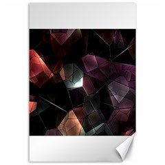 Crystals Background Design Luxury Canvas 24  X 36 