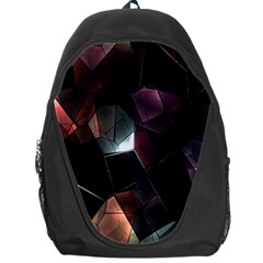 Crystals Background Design Luxury Backpack Bag by Sapixe