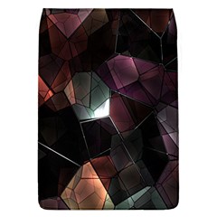 Crystals Background Design Luxury Flap Covers (l)  by Sapixe