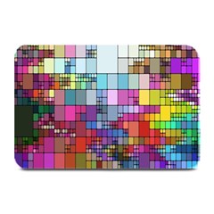 Color Abstract Visualization Plate Mats