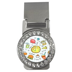 Colorful Doodle Soda Cartoon Set Money Clips (cz) 