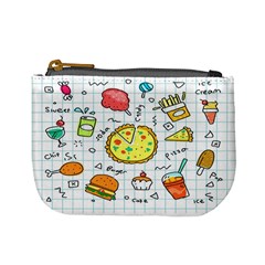 Colorful Doodle Soda Cartoon Set Mini Coin Purses by Sapixe