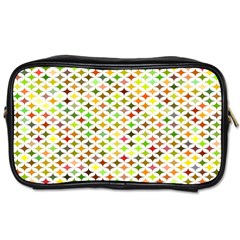 Background Multicolored Star Toiletries Bags
