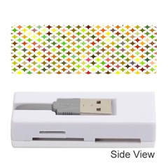 Background Multicolored Star Memory Card Reader (stick) 