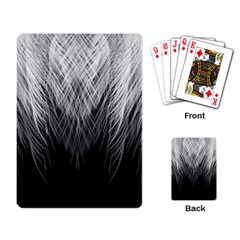 Feather Graphic Design Background Playing Card