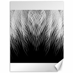 Feather Graphic Design Background Canvas 36  X 48  