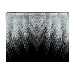 Feather Graphic Design Background Cosmetic Bag (xl)