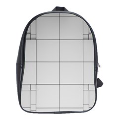 Abstract Architecture Contemporary School Bag (large)