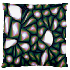 Fuzzy Abstract Art Urban Fragments Standard Flano Cushion Case (two Sides)