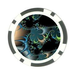 Fractal Art Artwork Digital Art Poker Chip Card Guard