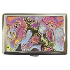 Retro Background Colorful Hippie Cigarette Money Cases