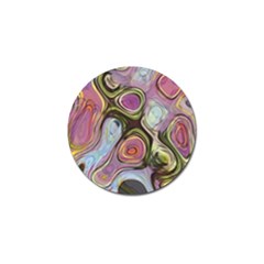 Retro Background Colorful Hippie Golf Ball Marker (4 pack)