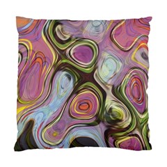 Retro Background Colorful Hippie Standard Cushion Case (Two Sides)