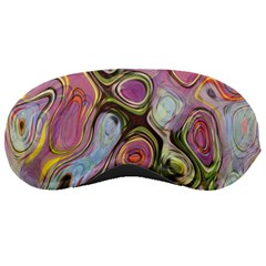 Retro Background Colorful Hippie Sleeping Masks