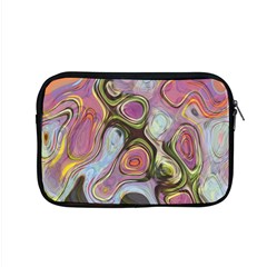 Retro Background Colorful Hippie Apple MacBook Pro 15  Zipper Case