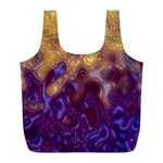 Fractal Rendering Background Full Print Recycle Bags (L)  Back