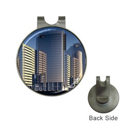 Skyscraper Skyscrapers Building Hat Clips With Golf Markers by Sapixe