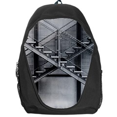 Architecture Stairs Steel Abstract Backpack Bag by Sapixe