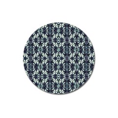 Intersecting Geometric Design Magnet 3  (round) by dflcprints