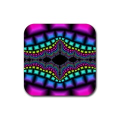 Fractal Art Artwork Digital Art Rubber Coaster (square) 