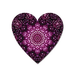 Background Abstract Texture Pattern Heart Magnet by Sapixe