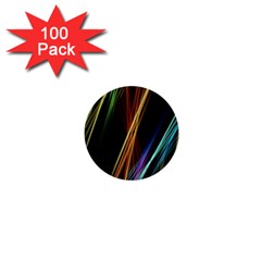 Lines Rays Background Light 1  Mini Buttons (100 Pack) 