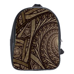 Abstract Pattern Graphics School Bag (large)