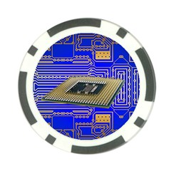 Processor Cpu Board Circuits Poker Chip Card Guard