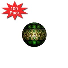 Fractal Art Digital Art 1  Mini Magnets (100 Pack) 