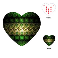 Fractal Art Digital Art Playing Cards (heart) 