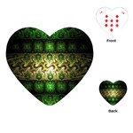 Fractal Art Digital Art Playing Cards (Heart)  Front