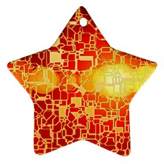 Board Conductors Circuits Star Ornament (two Sides) by Sapixe