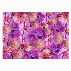 Flowers Blossom Bloom Nature Color Large Glasses Cloth